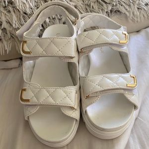 Liliana White Sandals